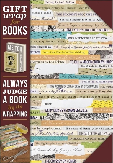 Изображение IF Gift wrap Papier do ksiki Reading list