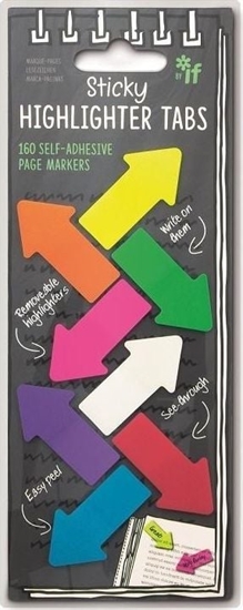 Изображение IF Sticky Highligter Tabs Zakadki wskazujce 160szt
