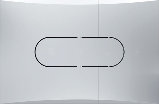 Picture of Ifö Sign frontluge forkromet - stort og lille skyl til Fresh WC dosering