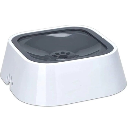 Изображение iLike Anti-Spill Dog Bowl Non-Splashing Pet Water Feeder Detachable Lid