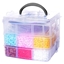 Изображение iLike Ironing Beads Set 6800pcs DIY Melting Beads with Templates Multicolor