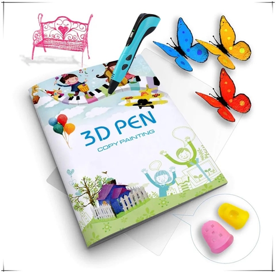 Picture of iLike S5 Painting Book for 3D Printing Pen figure creation and learning 22 Patern