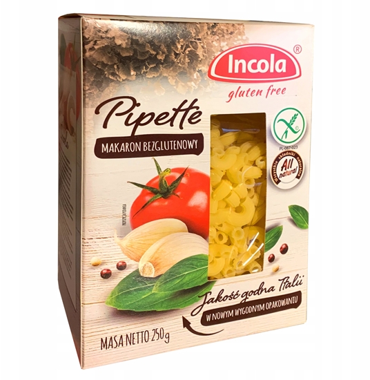 Изображение Incola Makaron Pipette bezglutenowy 250 g