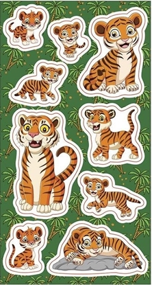 Изображение Incood Naklejki Tygrysy