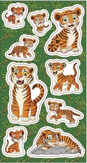 Изображение Incood Naklejki Tygrysy