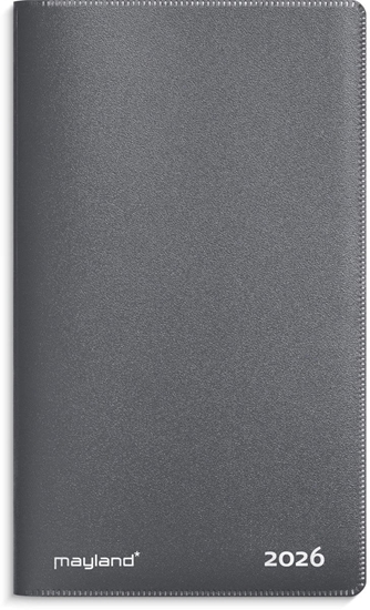 Изображение Index Planner mini mørkegrå PP-plast 2026