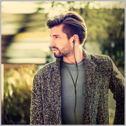 Picture of In-ear headphones Motorola Earbuds 3C-S USB-C blac