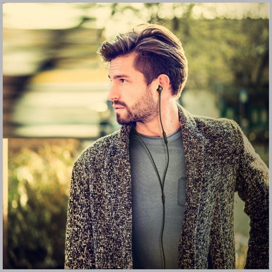 Picture of In-ear headphones Motorola Earbuds 3C-S USB-C blac