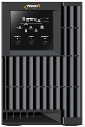 Attēls no Infosec E4 Value 1000 zasilacz UPS Podwójnej konwersji (online) 1 kVA 3 x gniazdo sieciowe