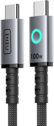 Изображение Kabel USB Monroe USB-C - USB-C 1.2 m Czarny (C11-P1)