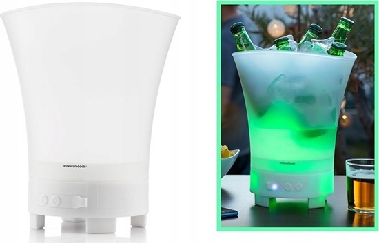 Изображение InnovaGoods InnovaGoods POJEMNIK Z LEDAMI I GONIKIEM NA AKUM