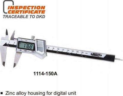 Attēls no Insize SUWMIARKA  150 CYFR.   6 SQ ETUI Z CYNKU /CERT.