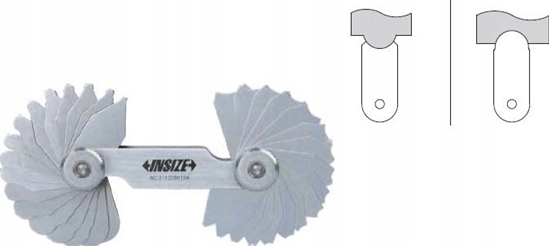 Picture of Insize WZORZEC LUKOW KOL.1-7MM