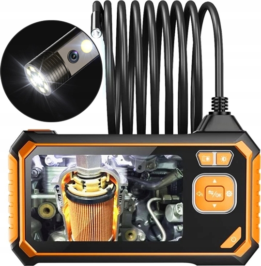 Picture of Inskam Kamera INSPEKCYJNA DUO ENDOSKOP DWIE KAMERY 5M 7LED 2x Full HD LCD 5.5mm