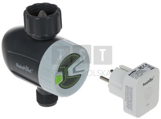 Изображение INTELIGENTNY ZAWÓR DO SYSTEMU NAWADNIANIA Z BRAMK WIFI TTV102B+TWG009BW Tuya Smart RainPoint
