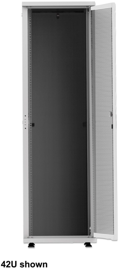 Изображение INTELLINET 48,3 cm 19Zoll Serverschrank Basic Line 36 HE 1766x600x1000mm HxBxT Flatpack Traglast 600kg grau