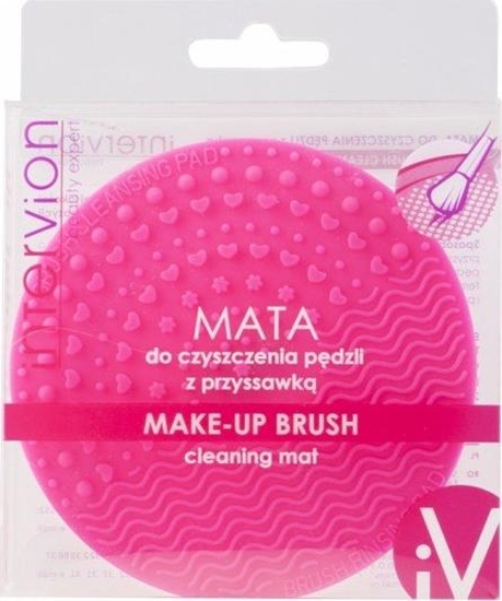 Изображение Inter Vion INTER-VION_Make-Up Brush Cleaning Mat mata do czyszczenia pdzli z przyssawk