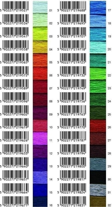 Picture of Interdruk Bibua marszczona nr 6 ciemny pomaracz (10szt)