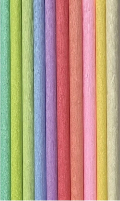 Изображение Interdruk Bibua marszczona Pastel Mini mix (10szt)