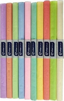 Изображение Interdruk Bibua marszczona Pastel mix 10szt.