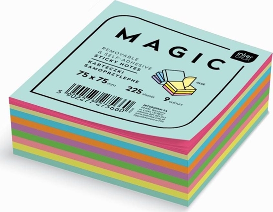 Picture of Interdruk Karteczki samoprzylepne Magic Cube 75x75mm 225K
