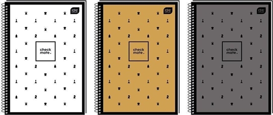 Picture of Interdruk Koozeszyt A4/80K kratka Soft Touch Chess (5szt)