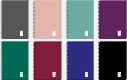 Attēls no Interdruk Koozeszyt A5/100K kratka UV One Color (5szt)