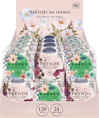 Attēls no Interdruk Naklejki na tamie Flowers