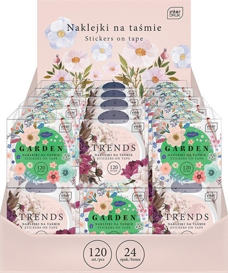 Picture of Interdruk Naklejki na tamie Flowers