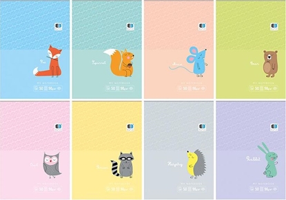 Attēls no Interdruk Notes A7/50K kratka B&B Kids (20szt)