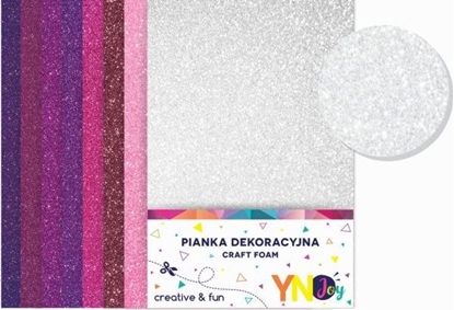 Attēls no Interdruk Pianka dekoracyjna YNJ Brokat sweet 8szt. Interdruk Galanteria