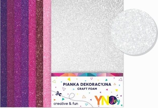 Picture of Interdruk Pianka dekoracyjna YNJ Brokat sweet 8szt. Interdruk Galanteria