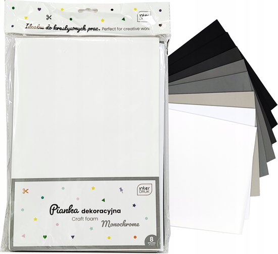 Picture of Interdruk Pianka dekoracyjna Monochrome 8 sztuk