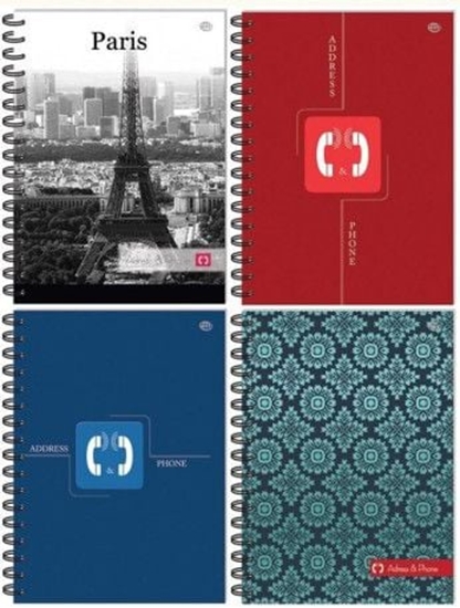 Picture of Interdruk Skorowidz A4 na spirali (5szt) (162917)