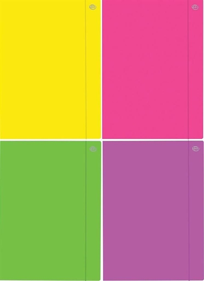 Picture of Interdruk Teczka z gumk A3+ Fluo (10szt)