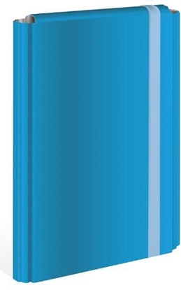 Attēls no Interdruk Teczka z gumk A4 twarda oprawa niebieska