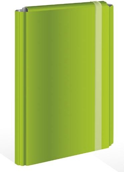 Picture of Interdruk Teczka z gumk A4 twarda oprawa zielona