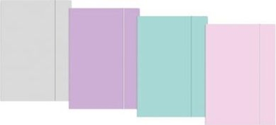 Picture of Interdruk Teczka z gumk A5+ Pastel (10szt)
