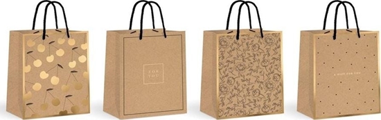 Picture of Interdruk Torba rednia Kraft Gold