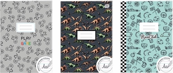 Picture of Interdruk Zeszyt A4/32K linia UV Boys (10szt)