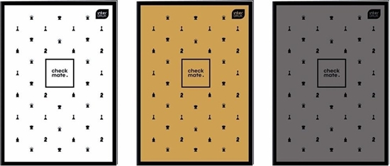 Picture of Interdruk Zeszyt A4/60K kratka Soft touch chess (5szt)