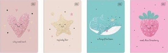 Picture of Interdruk Zeszyt A5/32K kratka Glitter (10szt)