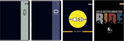 Attēls no Interdruk Zeszyt A5/60K kratka Men Vibe (5szt)