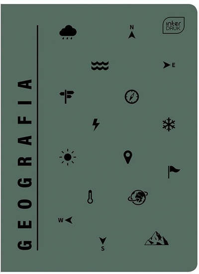 Picture of Interdruk Zeszyt A5/60K kratka UV Geografia (10szt)