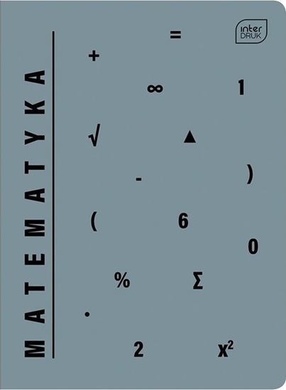Picture of Interdruk Zeszyt A5/60K kratka UV Matematyka (10szt)