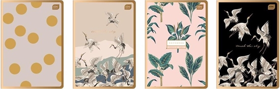 Picture of Interdruk Zeszyt A5/80 linia Metalic Satin Gold (10szt)