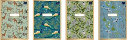 Изображение Interdruk Zeszyt A5/80K kratka Metallic Gold (10szt)