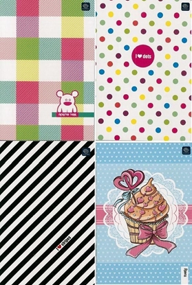 Изображение Interdruk Zeszyt do sówek A6/16K kratka (10szt)