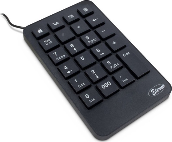 Picture of Inter-Tech KB-120 klawiatura numeryczna Uniwersalne USB Czarny