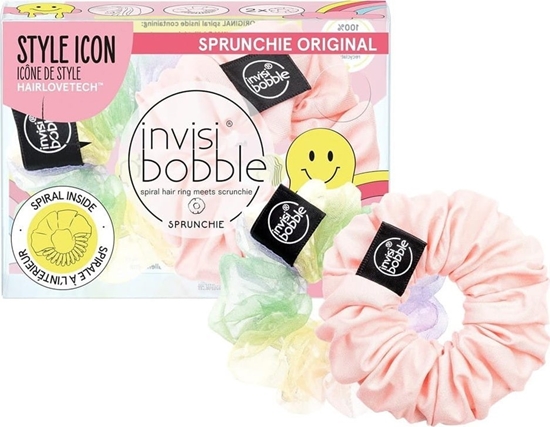 Изображение Invisibobble Gumki do Wosów Invisibobble Sprunchie Retro dreamin 2 Czci